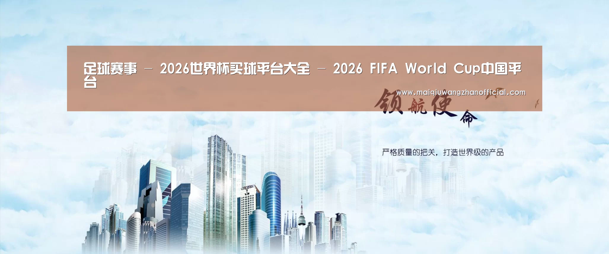 世界杯买球网站公司